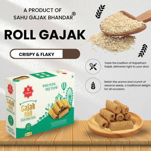 Sahu Gajak Bhandar Gajak Roll