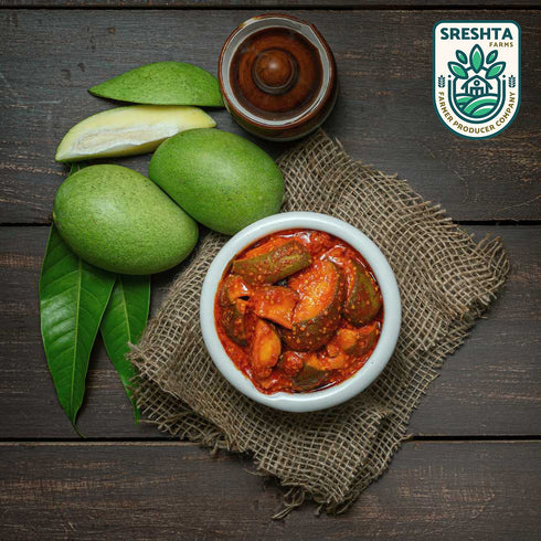 Sreshta Farms Spicy Mango Pickle