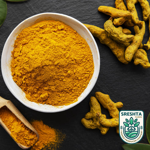 Sreshta Farms Natural Turmeric Powder