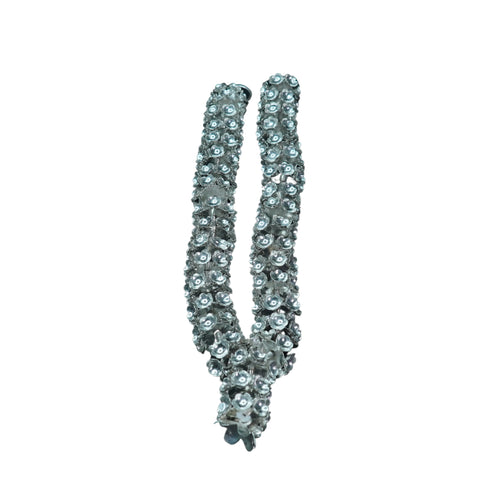 Pure Silver Garland Mala 87.7g By Mahita Collections