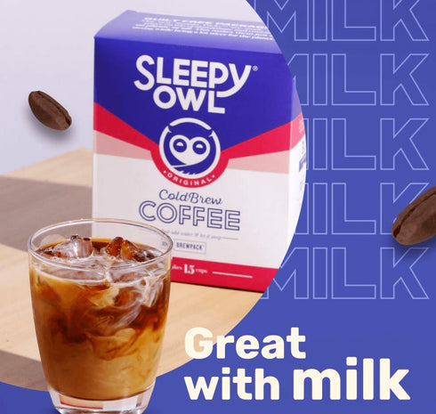 Sleepy Owl Coffee Cold Brew Packs / Assorted