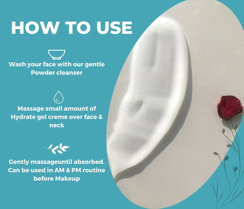 Tvishi Skincare Hydrate Gel Moisturizer