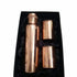Coppjal Peacock Printed Copper Water Bottle