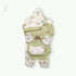 Bachpan kids wear NEWBORN SET-WHITE & GREEN