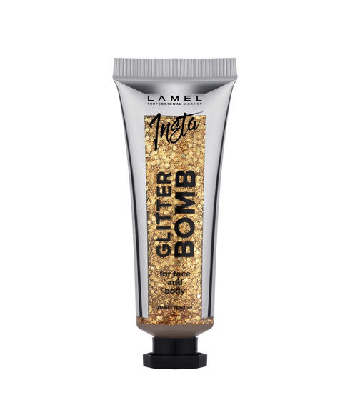 Lamel Liquid Glitter for Face and Body INSTA Glitter Bomb