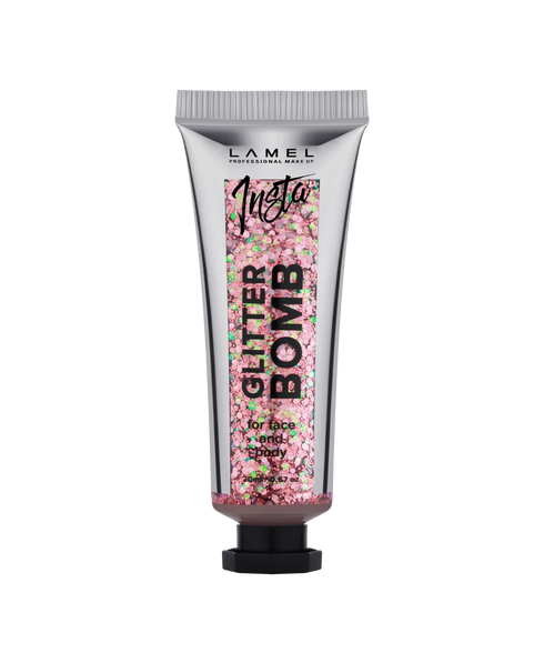 Lamel Liquid Glitter for Face and Body INSTA Glitter Bomb