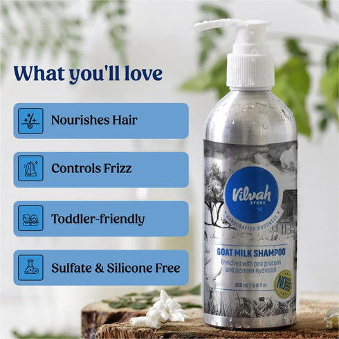 Vilvah Store Goat Milk Shampoo