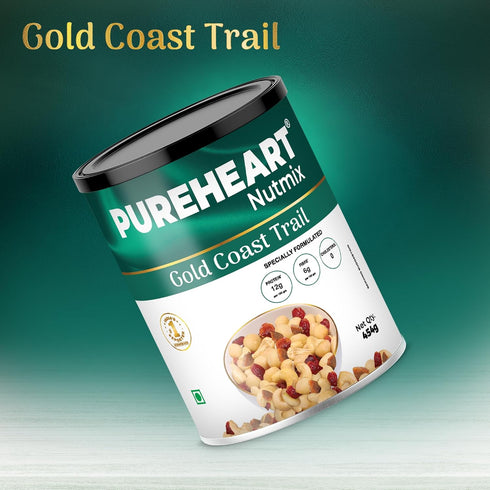 Pureheart Nutmix Gold Coast Trail – Premium Healthy Snack