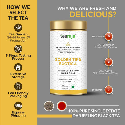 Tea Raja - Golden Tips Exotica (Limited Edition)