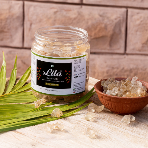 Lila Dry Fruits Dhawda Gond