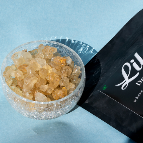 Lila Dry Fruits Dhawda Gond