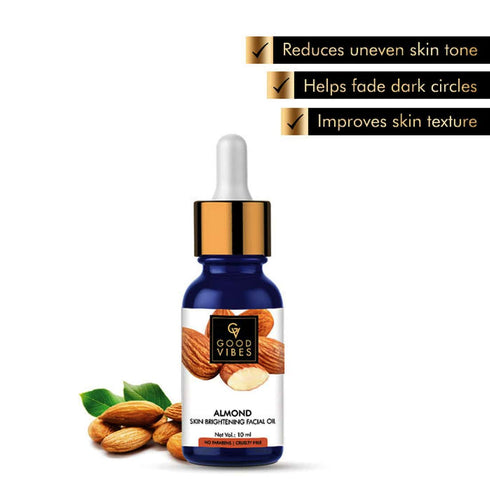 Good Vibes Almond Brightening Facial Oil