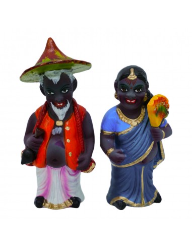 Rainbow Art Gallery Grandpa & Grandma With Umbella