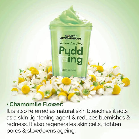 Keya Seth Aromatherapy Green Tea Face Pudding Brightening Sleeping Mask