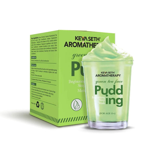 Keya Seth Aromatherapy Green Tea Face Pudding Brightening Sleeping Mask