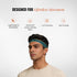 Wiselife Silicone-Grip Headband Set of 2