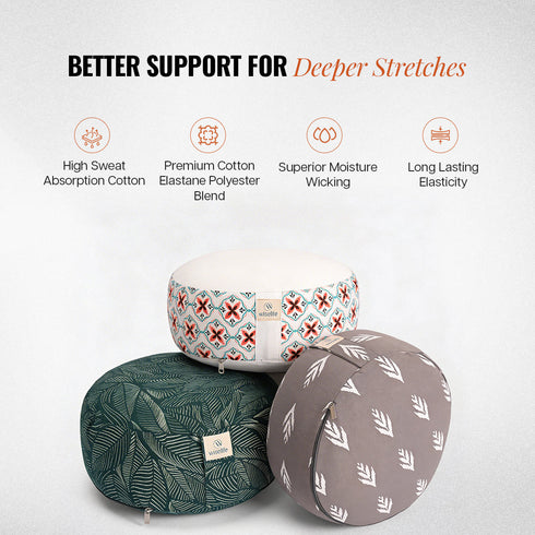 Wiselife Yoga Meditation Cushion
