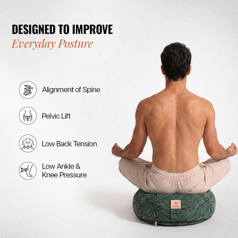 Wiselife Yoga Meditation Cushion
