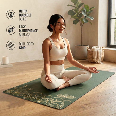 Wiselife Grande XL TPE Yoga Mat - 6mm