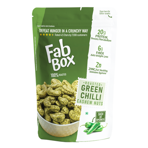Fabbox Green Chilli Cashews