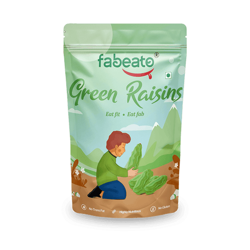 Fabeato Premium Seedless Green Raisins