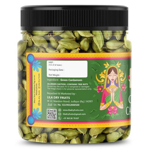 Lila Dry Fruits Green Cardamom
