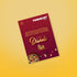 PUREHEART Celebration Diwali Gift Hamper | Corporate Gift Box with Cherokee Trail Mix (80g) and Hershey's Kisses Chocolate, Happy Diwali Greeting Card | Festive Dry Fruits Pack