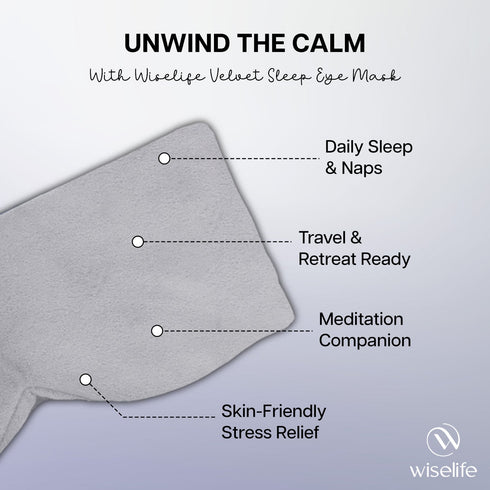 Wiselife Luxe Cloud Sleep Eye Mask
