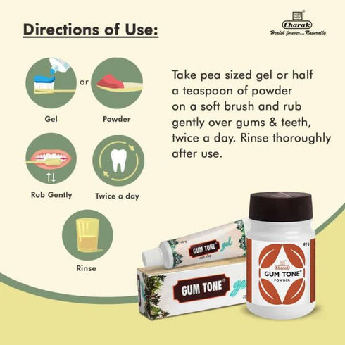 Charak Pharma Gum Tone Powder