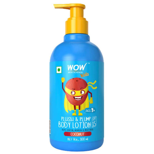 Wow Skin Science Kids Plush & Plump Body Lotion Coconut