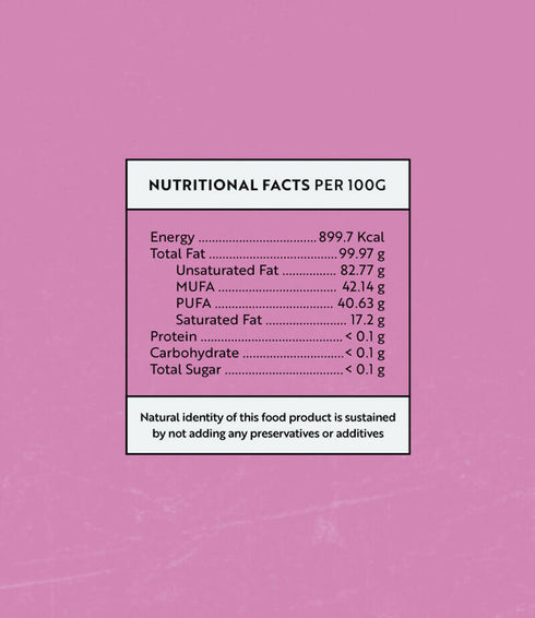 oRegion Cold Pressed Sesame Oil