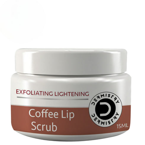 Dermistry Exfoliating Lightening Coffee & Sugar Lip Scrub