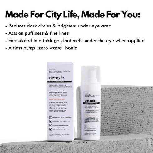 Detoxie Dark Circle Repair & Anti-Fatigue Under Eye Gel
