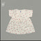 Bachpan kids wear NEWBORN FROCK-WHITE