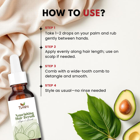 Tvishi Skincare Nourishing Hair Serum