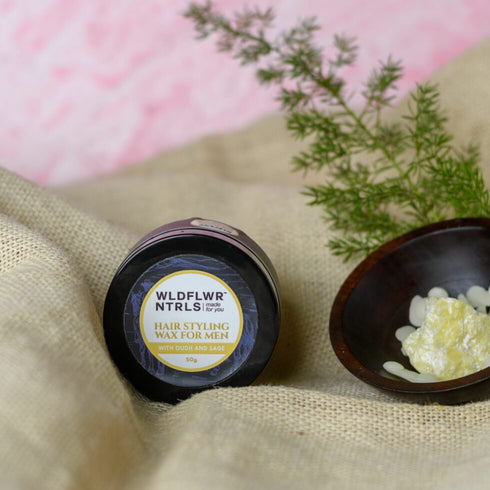 Wildflower Naturals Hair Styling Wax for Men
