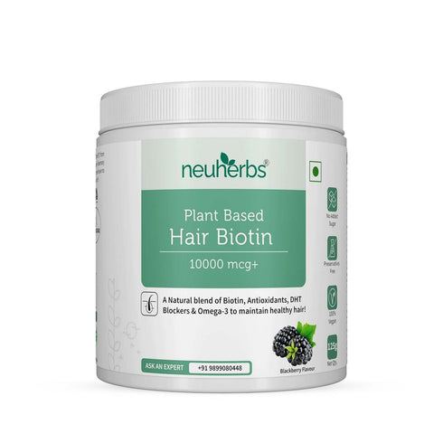 Neuherbs Plant Based Hair Biotin Supplement with DHT