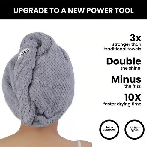 Thriveco Hair Buddy Damp Defense Towel Wrap