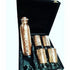 Coppjal Hammered Copper Bottle Glass Gift Set