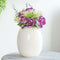 Behoma Oval Vase – White