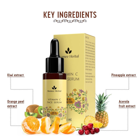 Avimee Herbal Vitamin C Serums For Face: Glowing Skin & Anti-Aging Benefits