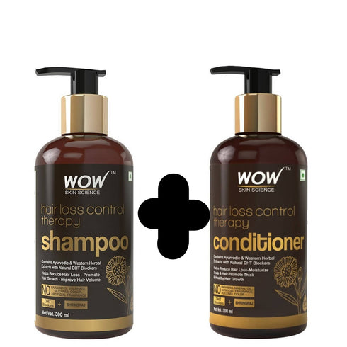 Wow Skin Science Hair Loss Control Therapy Shampoo & Conditioner