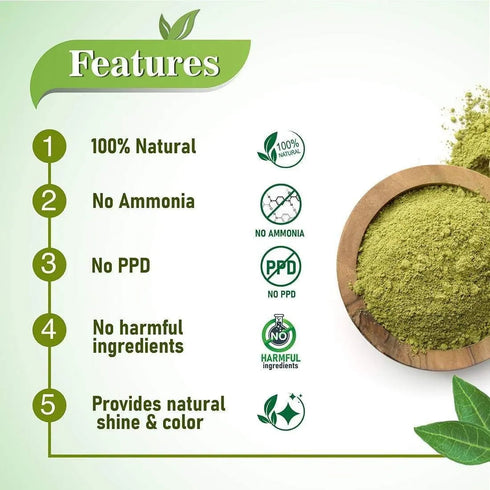 Keya Seth Aromatherapy Henna Powder Herbal Hair Colour