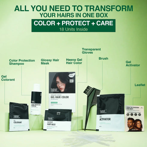 Thriveco Hair Color Range
