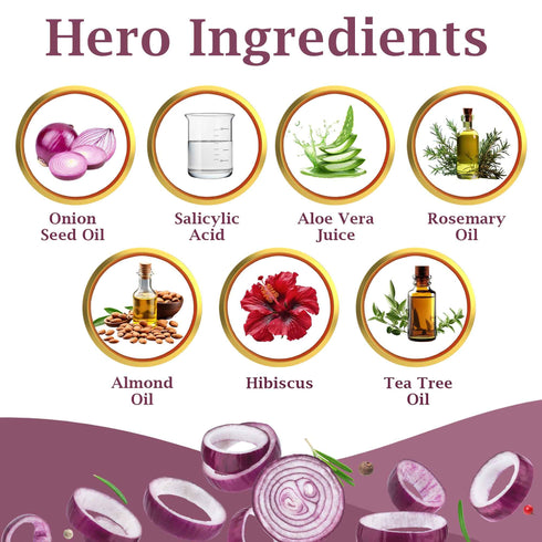 Healing Pharma Follikesh Onion Hair Shampoo with Conditioner