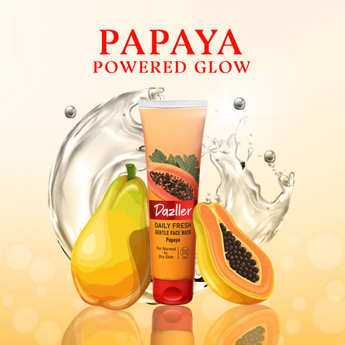 Dazller Cosmetics Daily Fresh Gentle Face Wash - Papaya