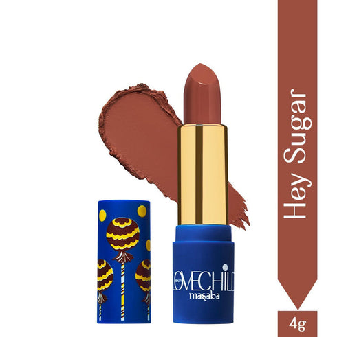 LoveChild Hey Sugar| Luxe|Matte Lipstick Nude Brown | Velvet Matte Finish