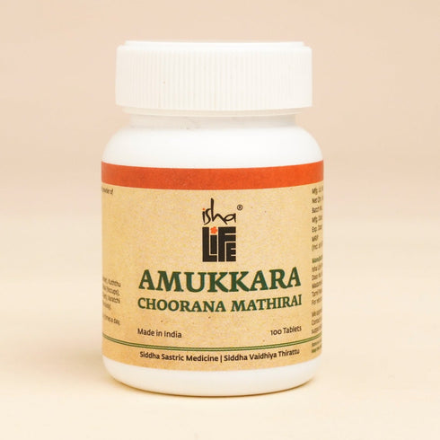 Amukkara Chooranam (Ashwagandha - Anemia / Low Energy) Tab 100 pcs