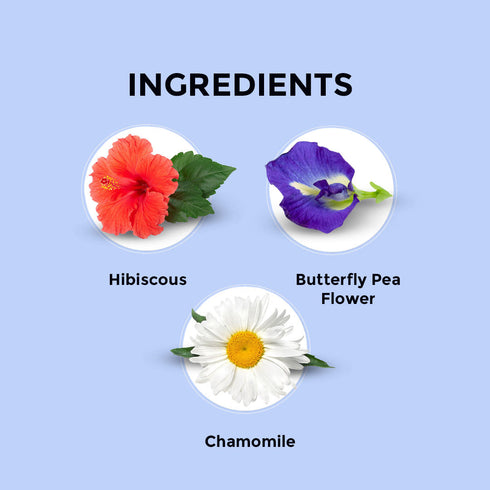 Blue Tea Flower Tea Pack