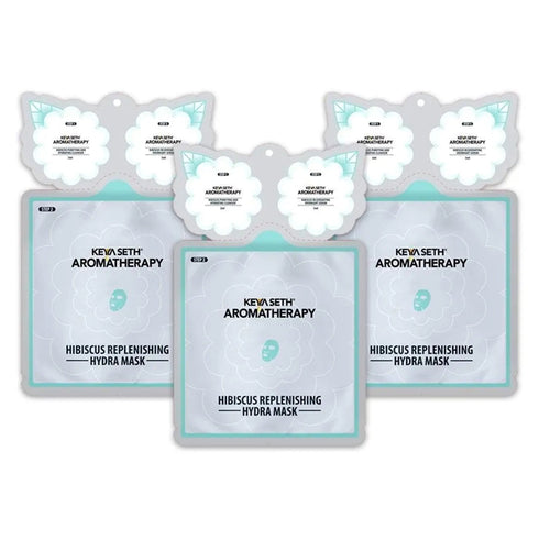 Keya Seth Aromatherapy Hibiscus Replenishing Hydra 3-In-1 Facial Sheet Mask